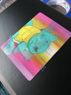 Pokemon: 1998 Squirtle Lenticular Pioneer/Viz Video Promo Card #23 - Image 2