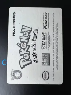 Pokemon: 1998 Squirtle Lenticular Pioneer/Viz Video Promo Card #23 - Image 3