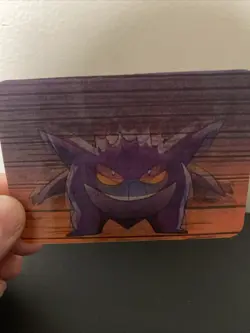 1998 Pokemon Pioneer Viz Video Lenticular Promo Card - Gengar - PIKA-0031D - Image 1