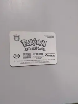 Pokemon Lenticular Blastoise Viz Video Pioneer PIKA-0028D DVD 3D Promo Card - Image 2