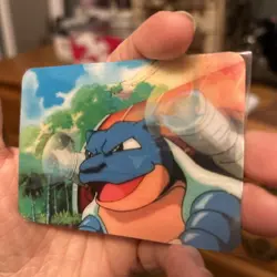 Pokemon Blastoise Lenticular Promo Card #28 Pioneer Viz Video *NM* - Image 4