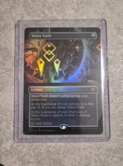 Mana Vault - Borderless - FOIL - Double Masters 2022 (MTG) - Image 1