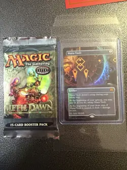 Mana Vault (Borderless) Double Masters 2022 Foil + 1 pack of MTG Fifth Dawn - Image 2
