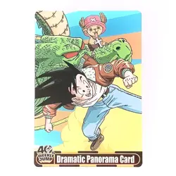 Goku Chopper Dragon Ball × One Piece 40th Wafer Card JADP-03-021 From Japan F/S - Image 1