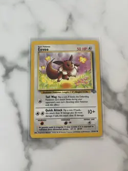 Eevee 51/64 Unlimited Common Card(Pokemon TCG 1999 Jungle Set) - Image 2