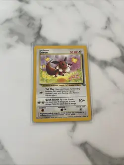 Eevee 51/64 Unlimited Common Card(Pokemon TCG 1999 Jungle Set) - Image 4