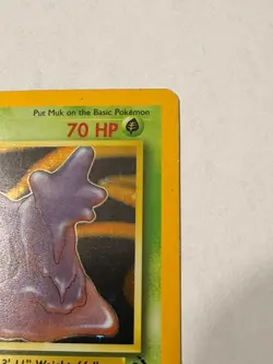 Pokemon TCG Muk Holo Rare Card 13/62 Fossil 1999 - Image 4