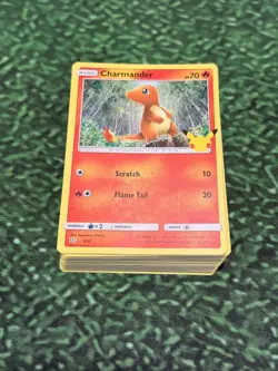 LOT OF 60 McDonalds 2021 Pokemon 25th anniversary Cards BASE LOT ALL NON HOLOS - Image 2