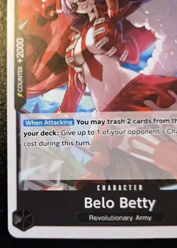 Belo Betty OP12-090 Common Legacy Of The Master One Piece Card Game - Image 4