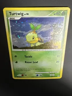 Turtwig (Cosmos Holofoil) 103/130 League & Championship Cards Pokemon TCG NM - Image 4