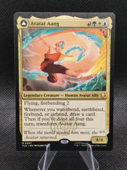 MTG Magic the Gathering Avatar Aang (207/447) Avatar The Last Airbender LP - Image 1