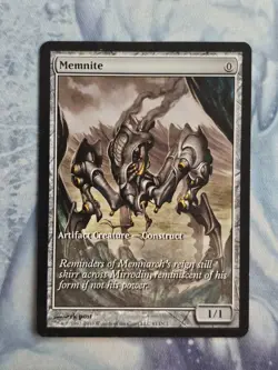 Memnite x 4 - Game Day Promo Rewards - Magic the Gathering - Light Play - Image 2