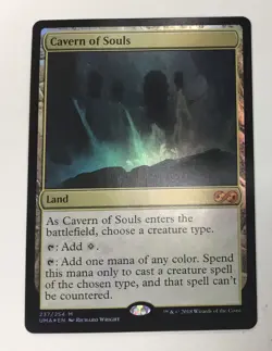 1x Cavern of Souls - Foil NM-Mint, English Ultimate Masters MTG Magic - Image 1