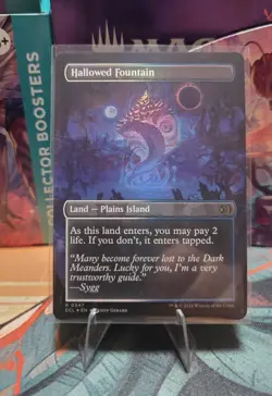 Hallowed Fountain (Borderless) Lorwyn Eclipsed Foil - Image 2