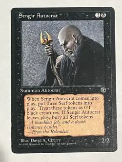 Sengir Autocrat LP Homelands MTG - Image 1