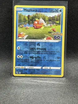 Pokemon Go TCG Magikarp Reverse Holo 021/078 - Image 1