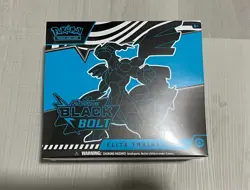 Pokemon Scarlet Violet Black Bolt Elite Trainer Box - New/Sealed ETB - Image 1
