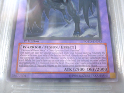 BGS 9.5 Elemental Hero Dark Neos POTD-EN033 1st Ed Ultimate Rare YuGiOh English - Image 5