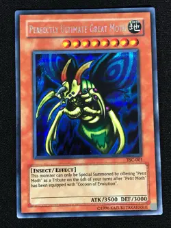 Yugioh Perfectly Ultimate Great Moth TSC-001 Secret (LP) - Image 1