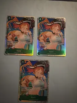 x3 Playset - Nami OP14-031 (SR) The Azure Sea’s Seven One Piece TCG English NM - Image 1