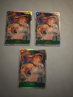 x3 Playset - Nami OP14-031 (SR) The Azure Sea’s Seven One Piece TCG English NM - Image 2