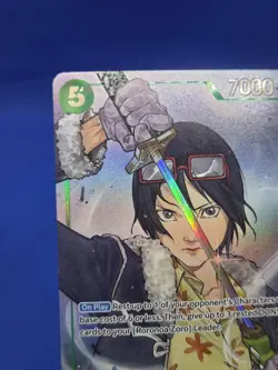 One Piece Legacy of the Master Tashigi OP12-031 Alternate Alt Art Rare NM - Image 4