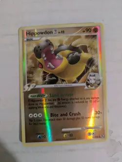 Hippowdon 4 42/111 Reverse Holo Platinum Rising Rivals Set Pokemon Card 2009 NM - Image 1