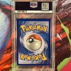 2009 POKEMON PLATINUM RISING RIVALS #114 SURFING PIKACHU-HOLO PSA 7 - Image 2