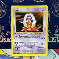 Pokemon Jynx 31/102 1st Edition Shadowless Base Set Card Near Mint - Image 1