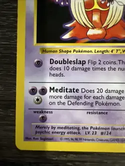 Pokemon Jynx 31/102 1st Edition Shadowless Base Set Card - Image 4