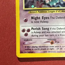 Misdreavus Neo Revelation Double HOLO Error Eyes Pokemon TCG 11/64 HP Ungraded - Image 5