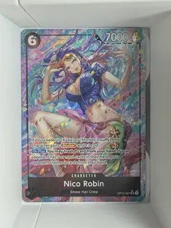 Nico Robin (Alternate Art) SR Legacy of the Master OP12-087 NM - Image 1