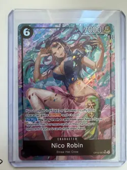 Nico Robin (Alternate Art) OP12-087 Legacy of the Master FOIL English STAR SR - Image 1