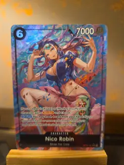 Nico Robin (Alt Art) SR OP12-087 One Piece Legacy of the Master NM+ - Image 1