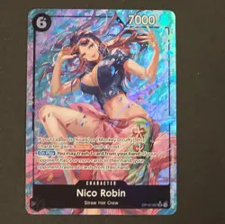 Nico Robin (Alt Art) SR OP12-087 One Piece Legacy of the Master NM+ - Image 1
