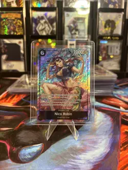 One Piece CCG Nico Robin OP12-087 SR Legacy of the Master English Alternate Art - Image 1
