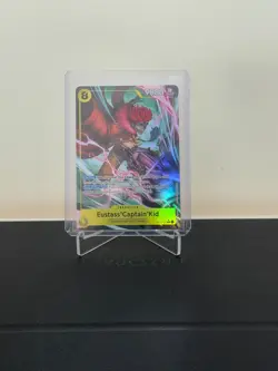 OP10-112 Eustass Captain Kid Super Rare Alt Art English One Piece TCG-NM - Image 1