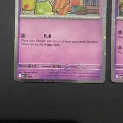 Pokemon Drifloon 005 & Drifblim 006 Mega Evo Black Star Promo Cosmo holo card NM - Image 5