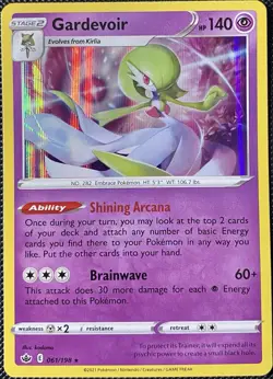 Gardevoir 061/198 Swsh06: Sword & Shield - Chilling Reign Holo - Pokemon Card - Image 1