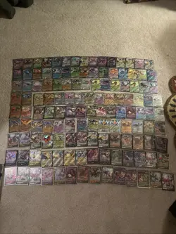 Pokemon 131 Card Lot v/Ex/Holo/Reverse Holo - Image 1