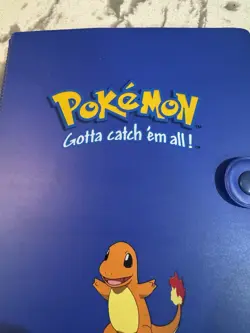 Vintage Pokemon 1999 Charmander 4-Pocket Card Binder Book With 85 Cards Vtg Base - Image 3