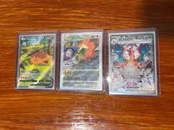 pokemon rare cards lot of 3 charizards Promos - Image 1