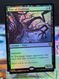 MTG Innistrad Remastered- Tree Of Perdition 135 Foil - Image 1