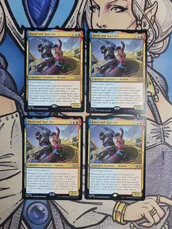 4x Baral and Kari Zev - NM/M TDC MTG Magic - Image 1