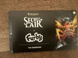 MTG Secret Lair x Furby The Oddbodies Non-Foil Edition SEALED Regular - Image 1