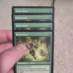 4x MTG Keen Sense - Planar Chaos #152 - Image 1
