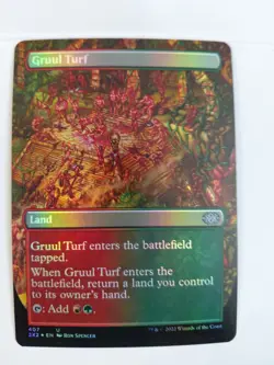 Gruul Turf (Borderless) Double Masters 2022 Foil - Image 1