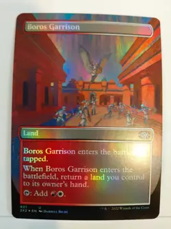 Boros Garrison (Borderless) Double Masters 2022 Foil - Image 1