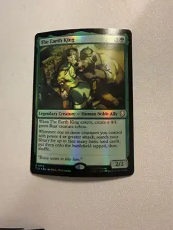 The Earth King (Foil Rare) - MTG Avatar: The Last Airbender (TLA) #172 - Image 1