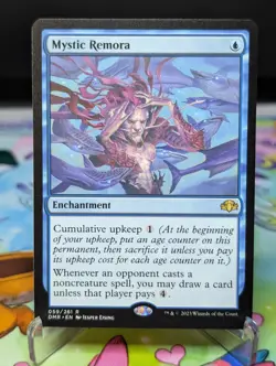 MTG Dominaria Remastered- Mystic Remora 059 Regular - Image 1